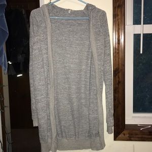 Grey cardigan